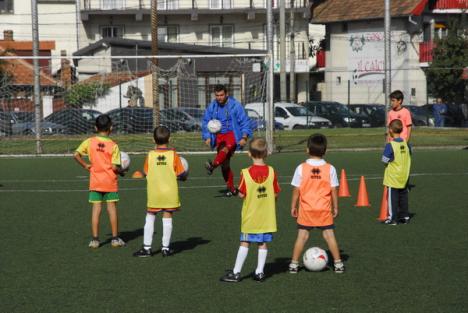 Selecţie pentru copii şi juniori la FC Bihor 